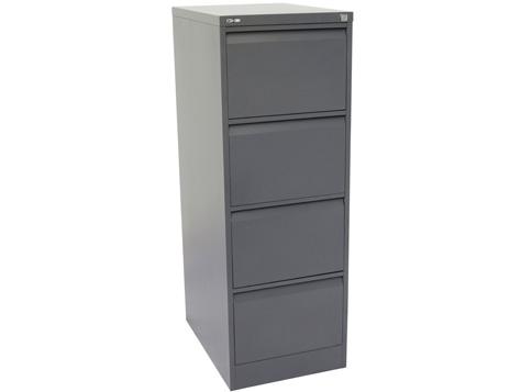 4 Drawer Graphite Filing Cabinet